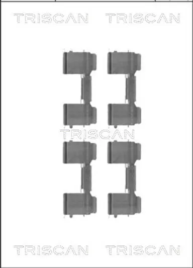 KIT DE ACCESORIOS, PASTILLAS DE FRE