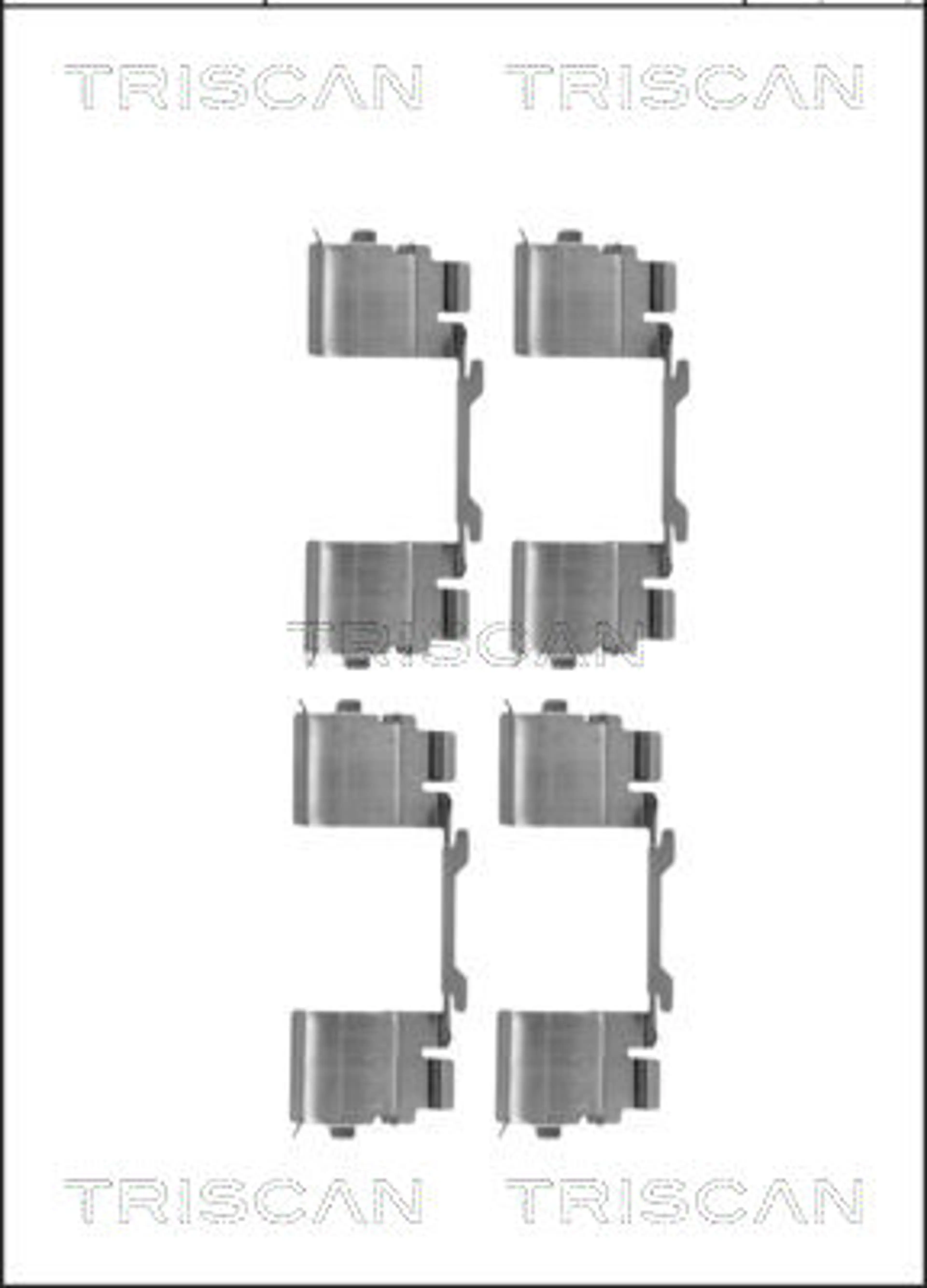 KIT DE ACCESORIOS, PASTILLAS DE FRE