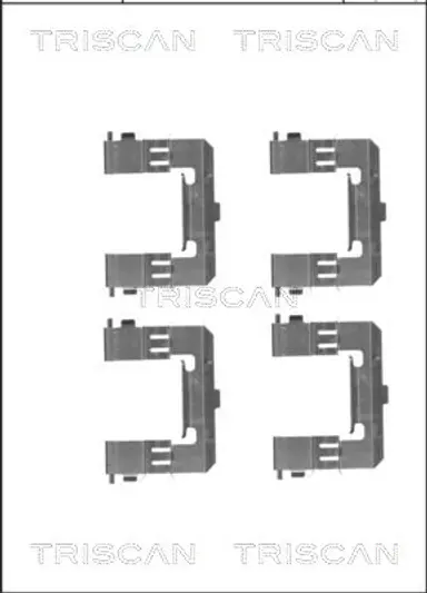 KIT DE ACCESORIOS, PASTILLAS DE FRE