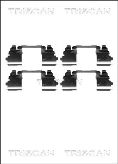 KIT DE ACCESORIOS, PASTILLAS DE FRE