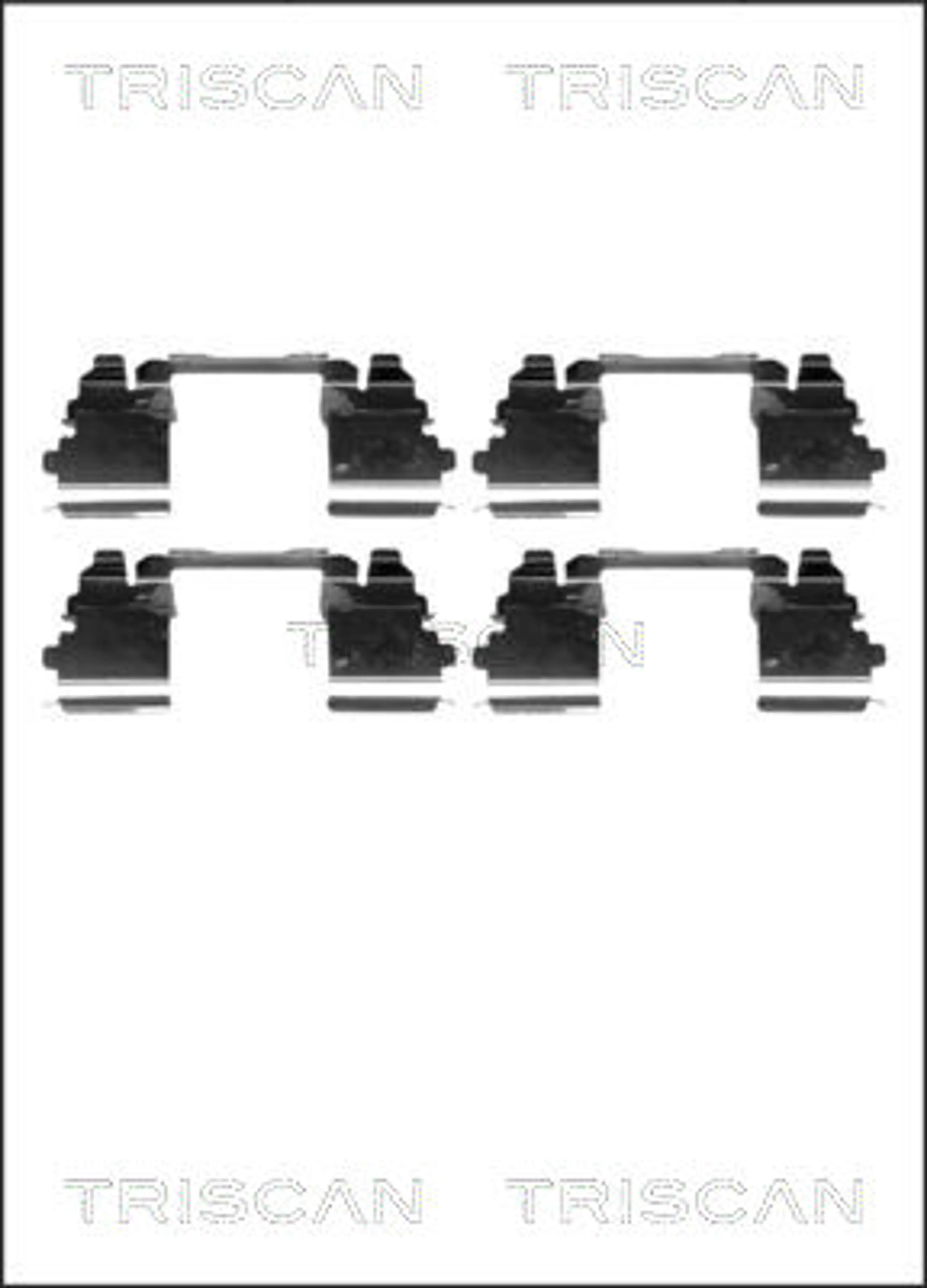 KIT DE ACCESORIOS, PASTILLAS DE FRE