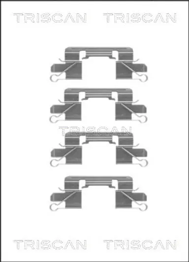 KIT DE ACCESORIOS, PASTILLAS DE FRE