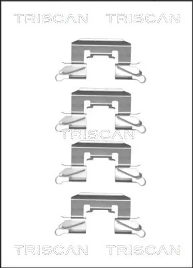 KIT DE ACCESORIOS, PASTILLAS DE FRE