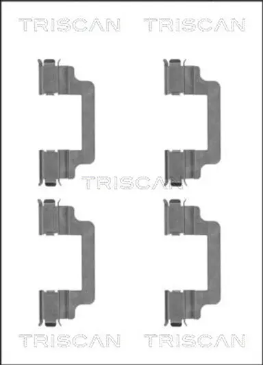 KIT DE ACCESORIOS, PASTILLAS DE FRE