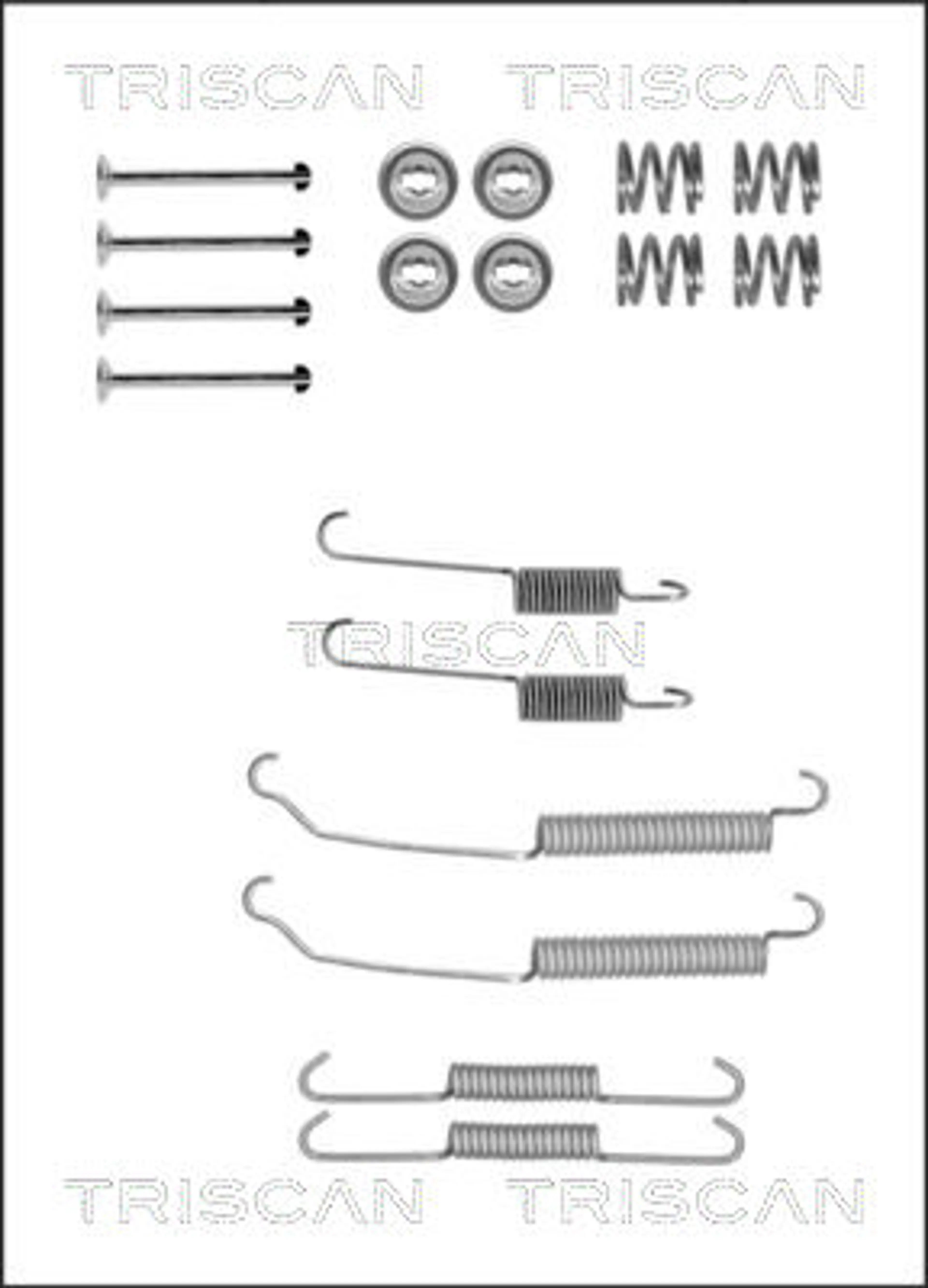 JUEGO DE ACCESORIOS, ZAPATAS DE FRE