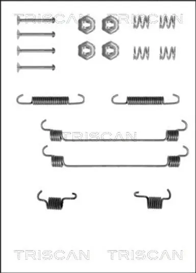 JUEGO DE ACCESORIOS, ZAPATAS DE FRE
