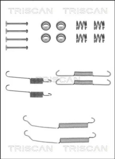 JUEGO DE ACCESORIOS, ZAPATAS DE FRE