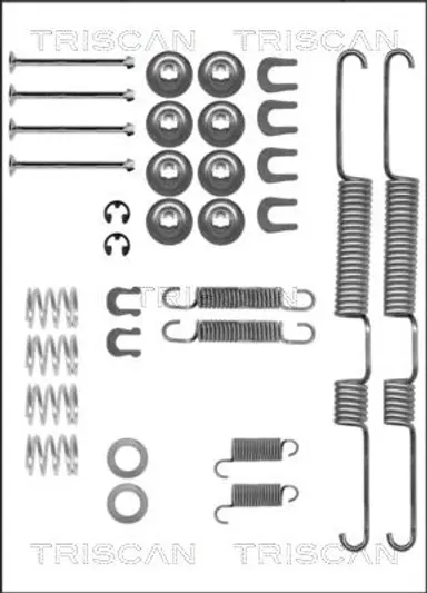 JUEGO DE ACCESORIOS, ZAPATAS DE FRE