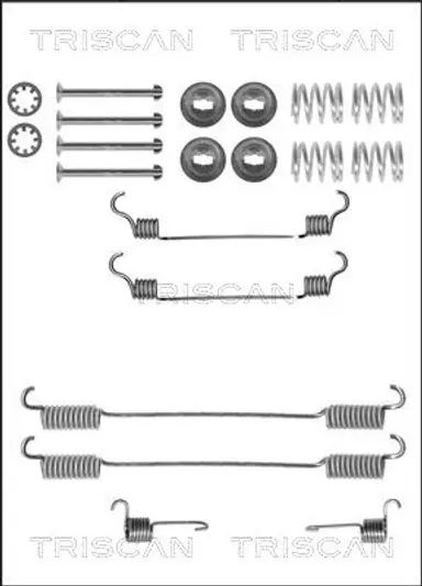 JUEGO DE ACCESORIOS, ZAPATAS DE FRE