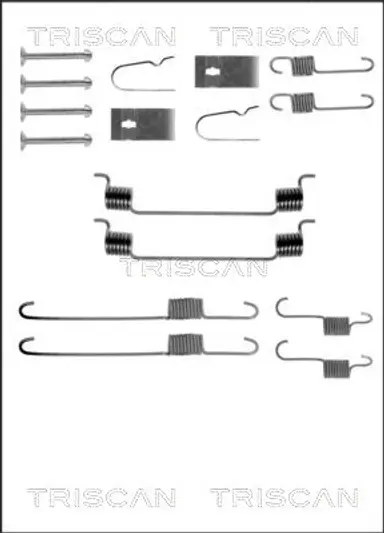 JUEGO DE ACCESORIOS, ZAPATAS DE FRE