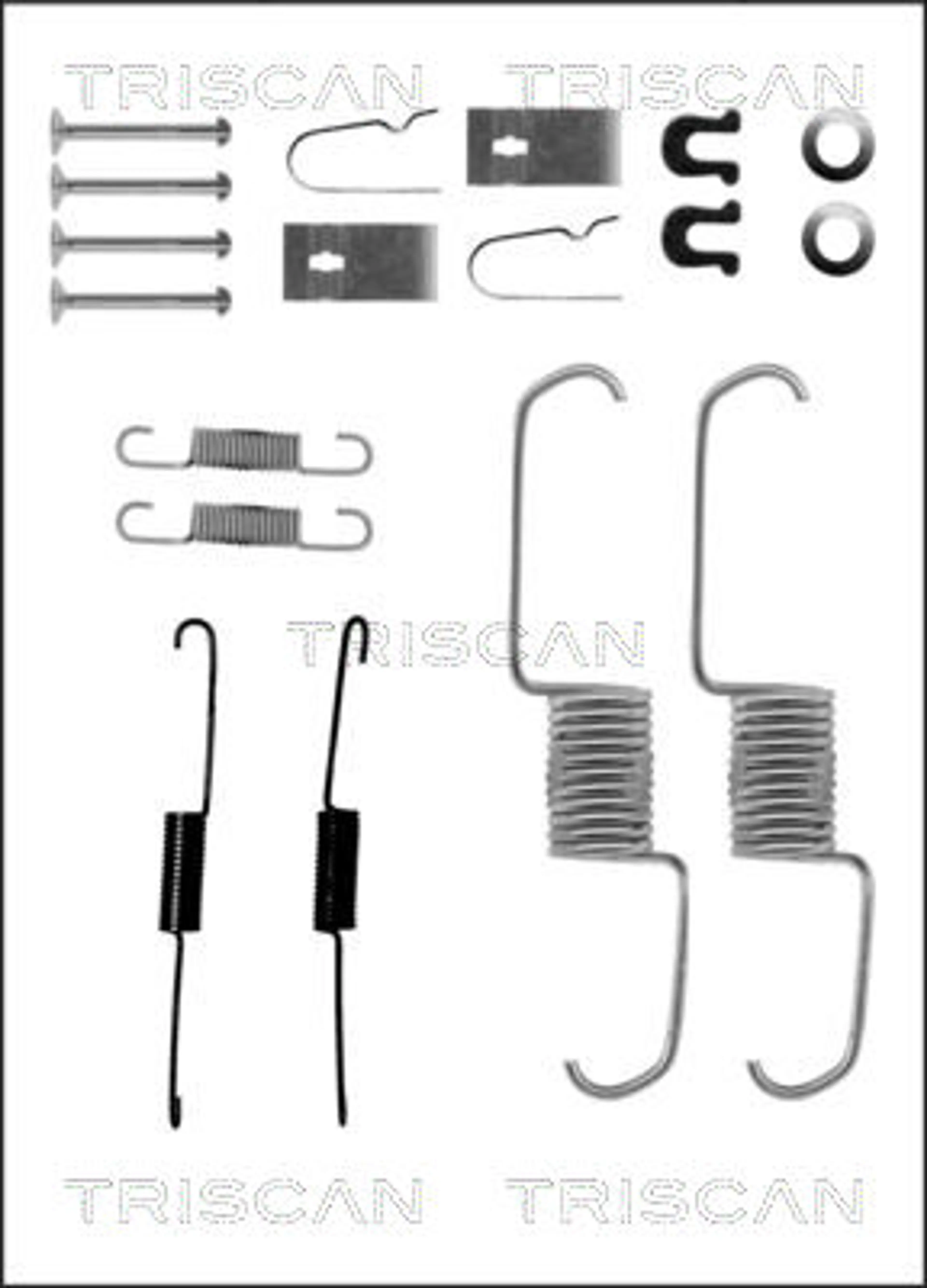 JUEGO DE ACCESORIOS, ZAPATAS DE FRE