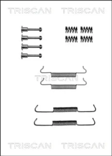 JUEGO DE ACCESORIOS, ZAPATAS DE FRE