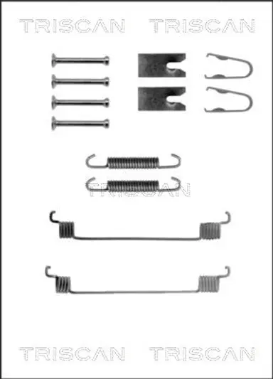 JUEGO DE ACCESORIOS, ZAPATAS DE FRE