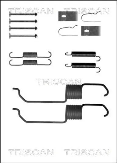 JUEGO DE ACCESORIOS, ZAPATAS DE FRE