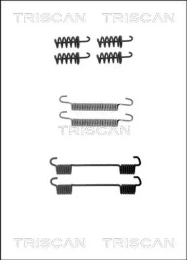 JUEGO DE ACCESORIOS, ZAPATAS DE FRE