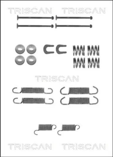 JUEGO DE ACCESORIOS, ZAPATAS DE FRE