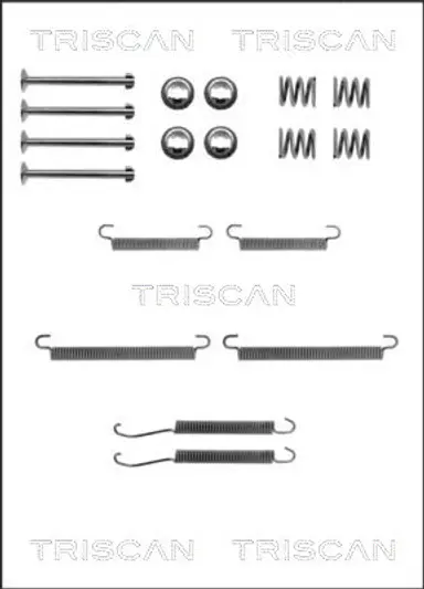 JUEGO DE ACCESORIOS, ZAPATAS DE FRE