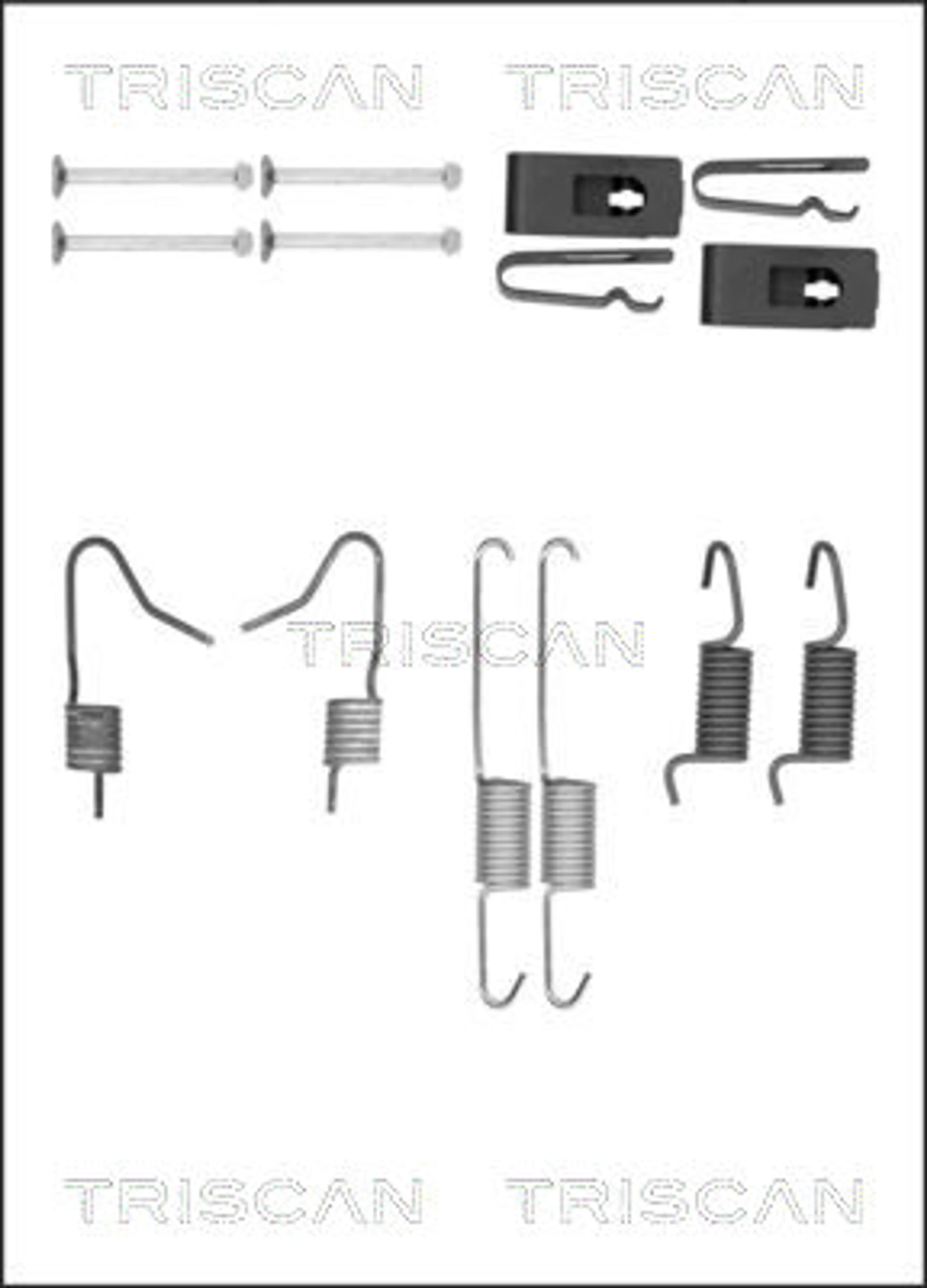 JUEGO DE ACCESORIOS, ZAPATAS DE FRE