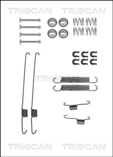 JUEGO DE ACCESORIOS, ZAPATAS DE FRE