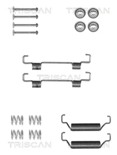 JUEGO DE ACCESORIOS, ZAPATAS DE FRE