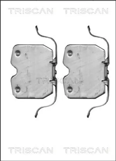 KIT DE ACCESORIOS, PASTILLAS DE FRE