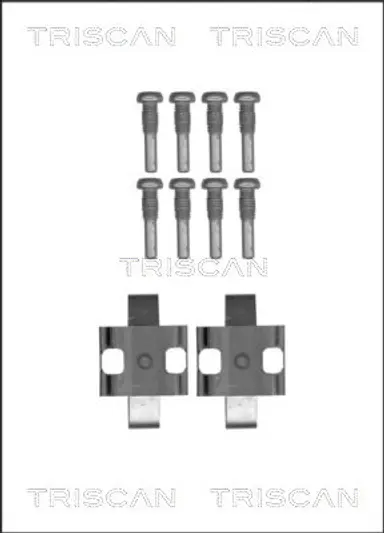 KIT DE ACCESORIOS, PASTILLAS DE FRE