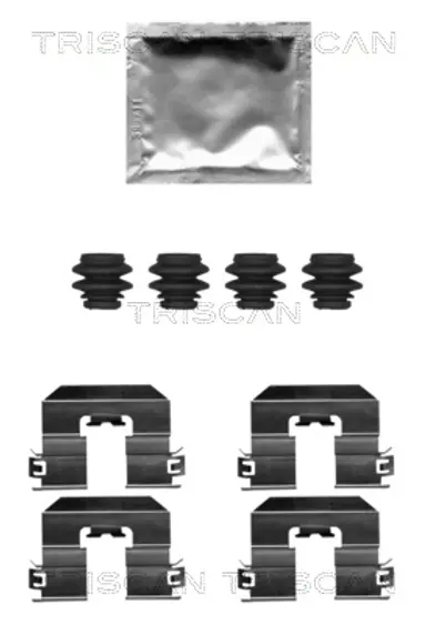 KIT DE ACCESORIOS, PASTILLAS DE FRE