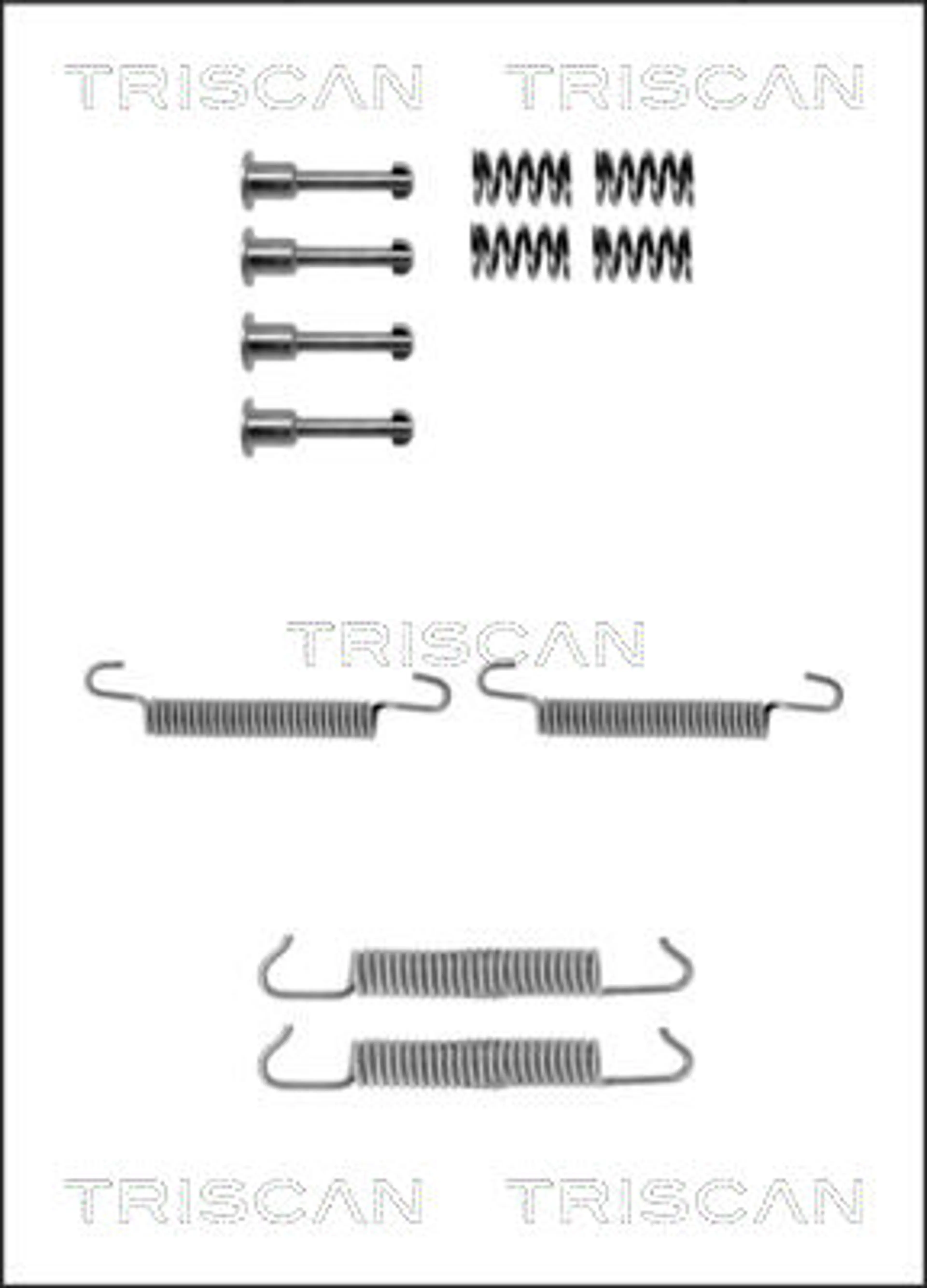 JUEGO DE ACCESORIOS, ZAPATAS DE FRE