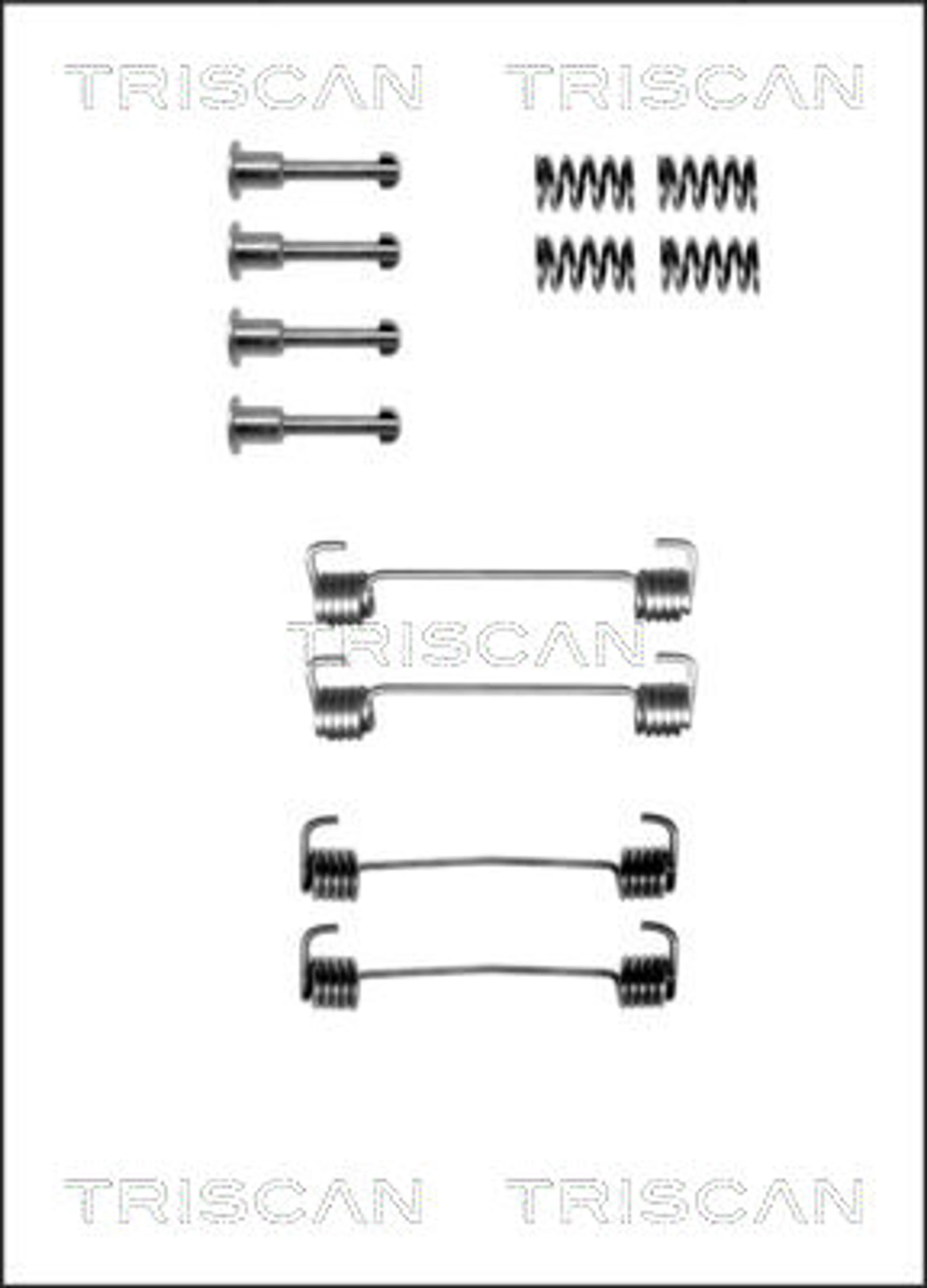 JUEGO DE ACCESORIOS, ZAPATAS DE FRE