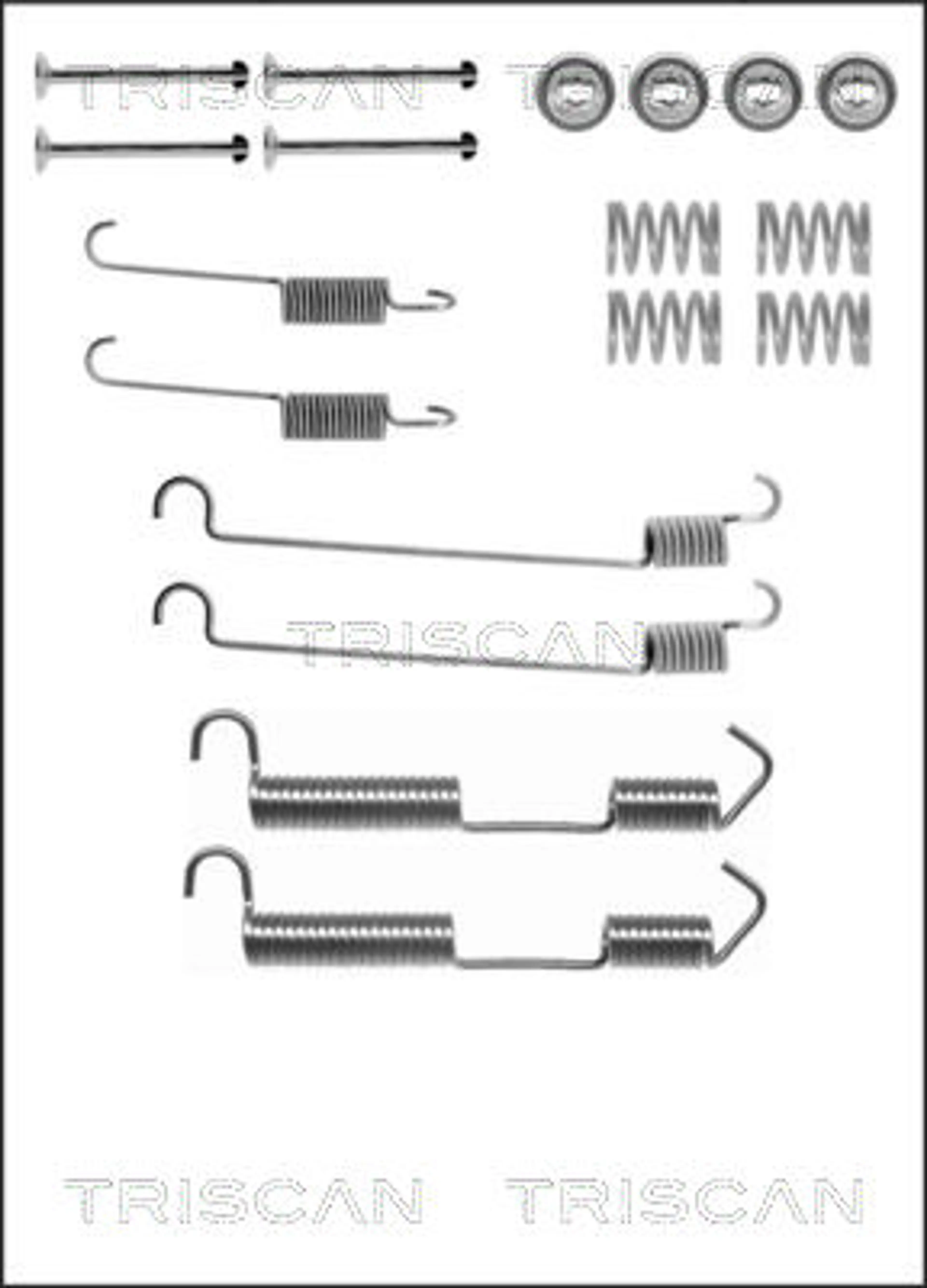 JUEGO DE ACCESORIOS, ZAPATAS DE FRE