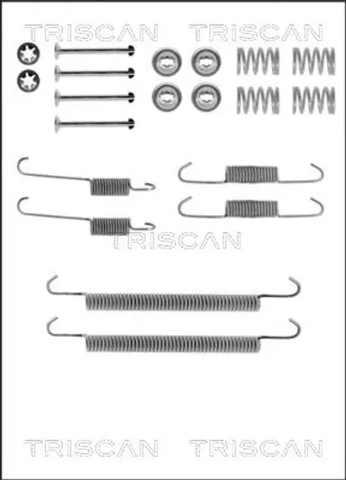 JUEGO DE ACCESORIOS, ZAPATAS DE FRE
