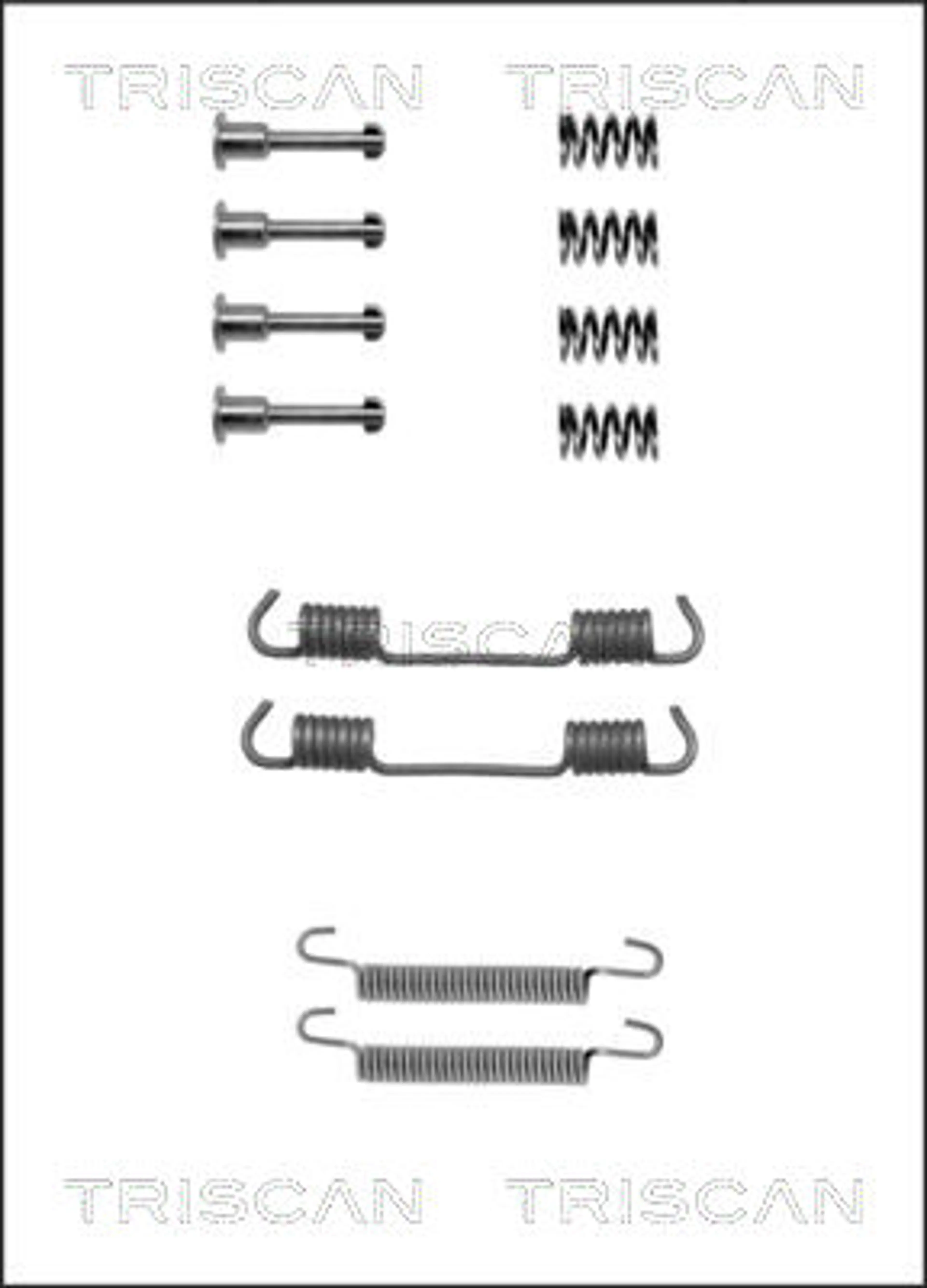 JUEGO DE ACCESORIOS, ZAPATAS DE FRE