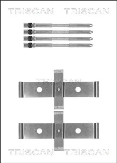 KIT DE ACCESORIOS, PASTILLAS DE FRE