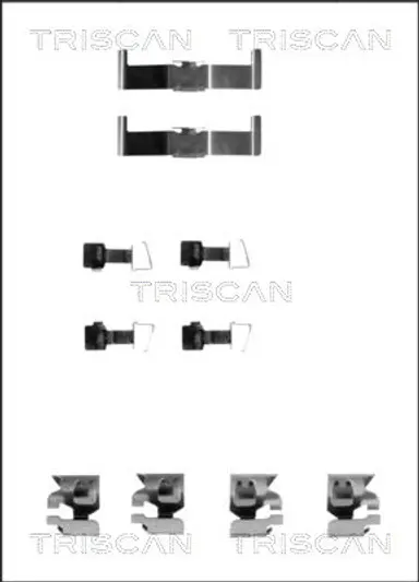 KIT DE ACCESORIOS, PASTILLAS DE FRE