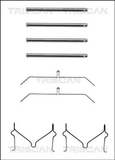 KIT DE ACCESORIOS, PASTILLAS DE FRE