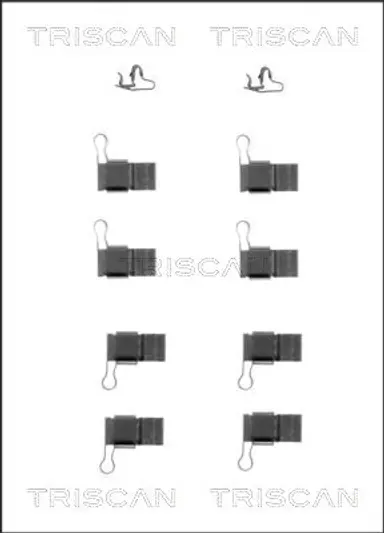 KIT DE ACCESORIOS, PASTILLAS DE FRE