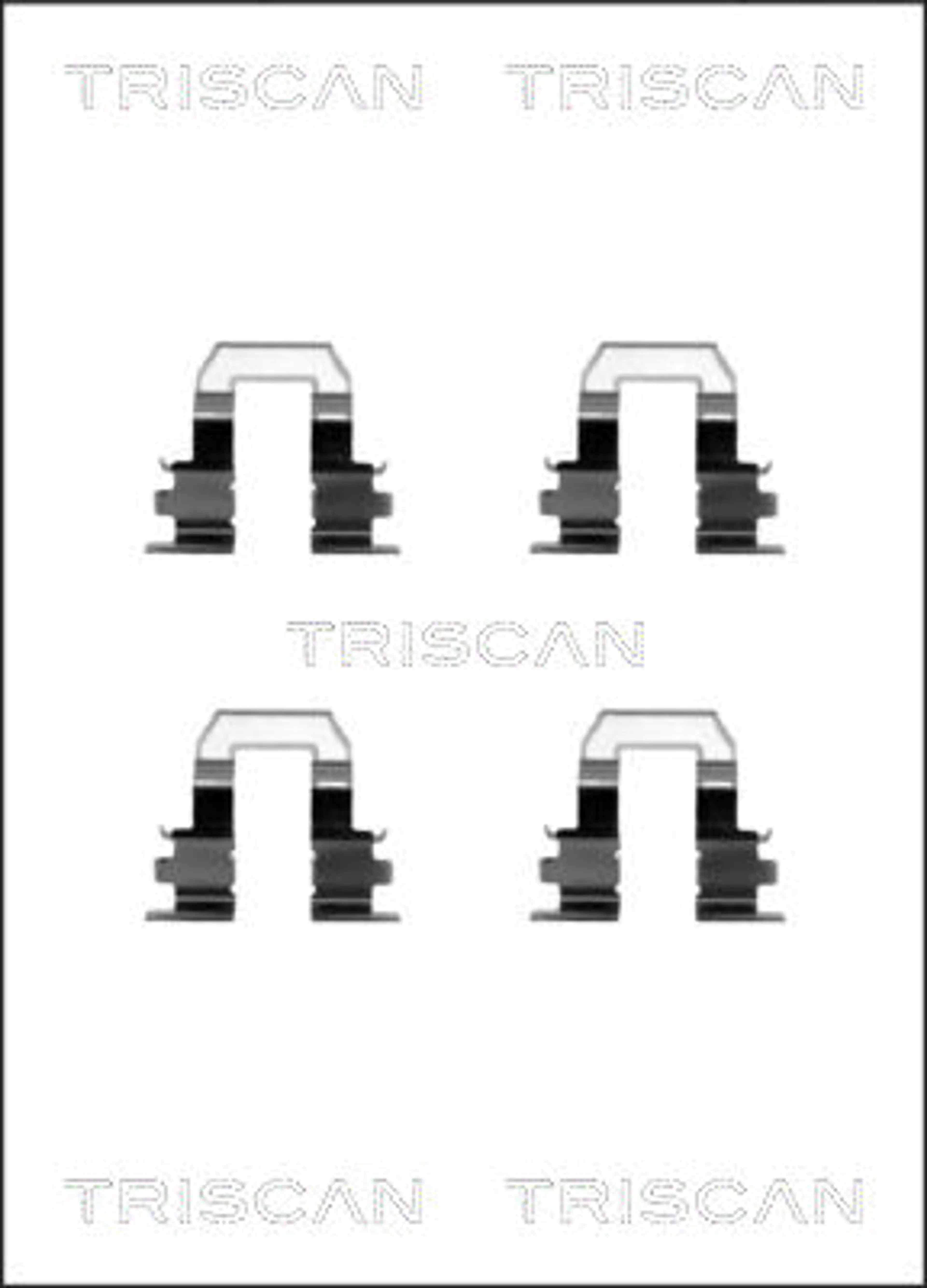 KIT DE ACCESORIOS, PASTILLAS DE FRE