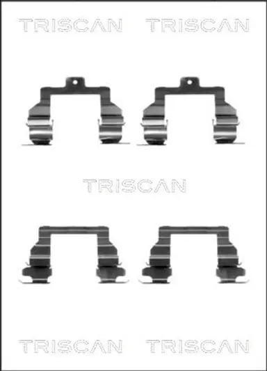 KIT DE ACCESORIOS, PASTILLAS DE FRE