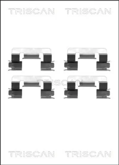 KIT DE ACCESORIOS, PASTILLAS DE FRE