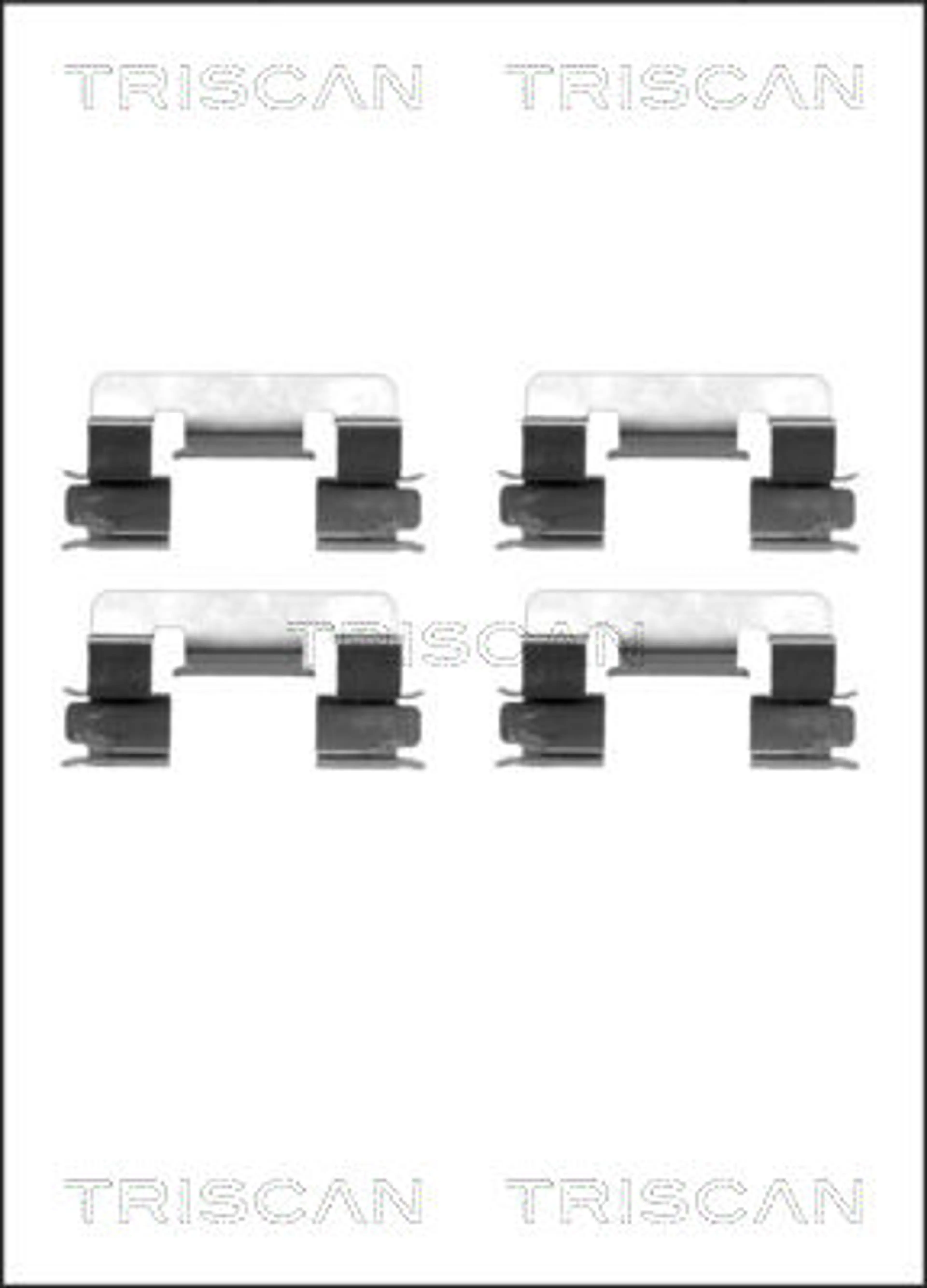 KIT DE ACCESORIOS, PASTILLAS DE FRE