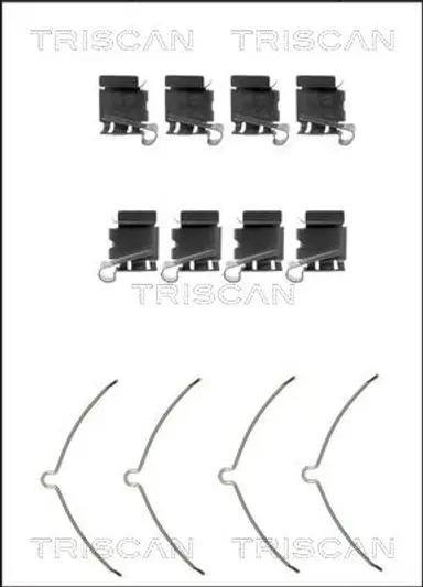 KIT DE ACCESORIOS, PASTILLAS DE FRE