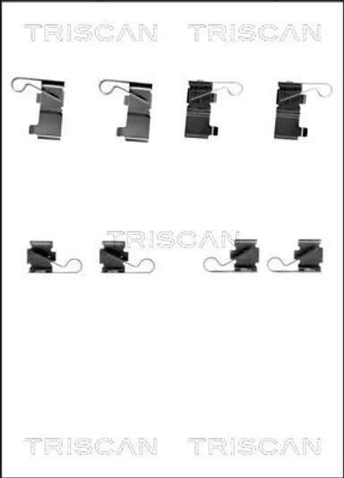 KIT DE ACCESORIOS, PASTILLAS DE FRE