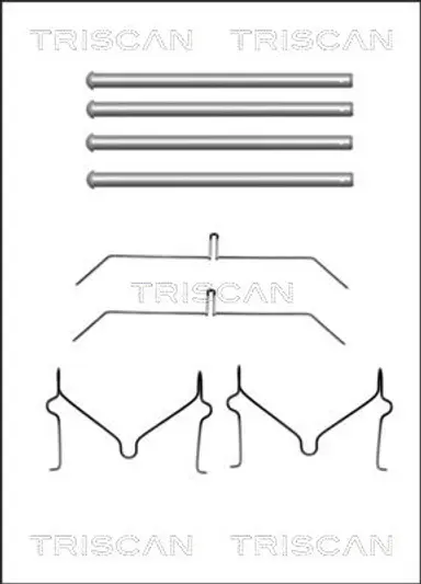KIT DE ACCESORIOS, PASTILLAS DE FRE