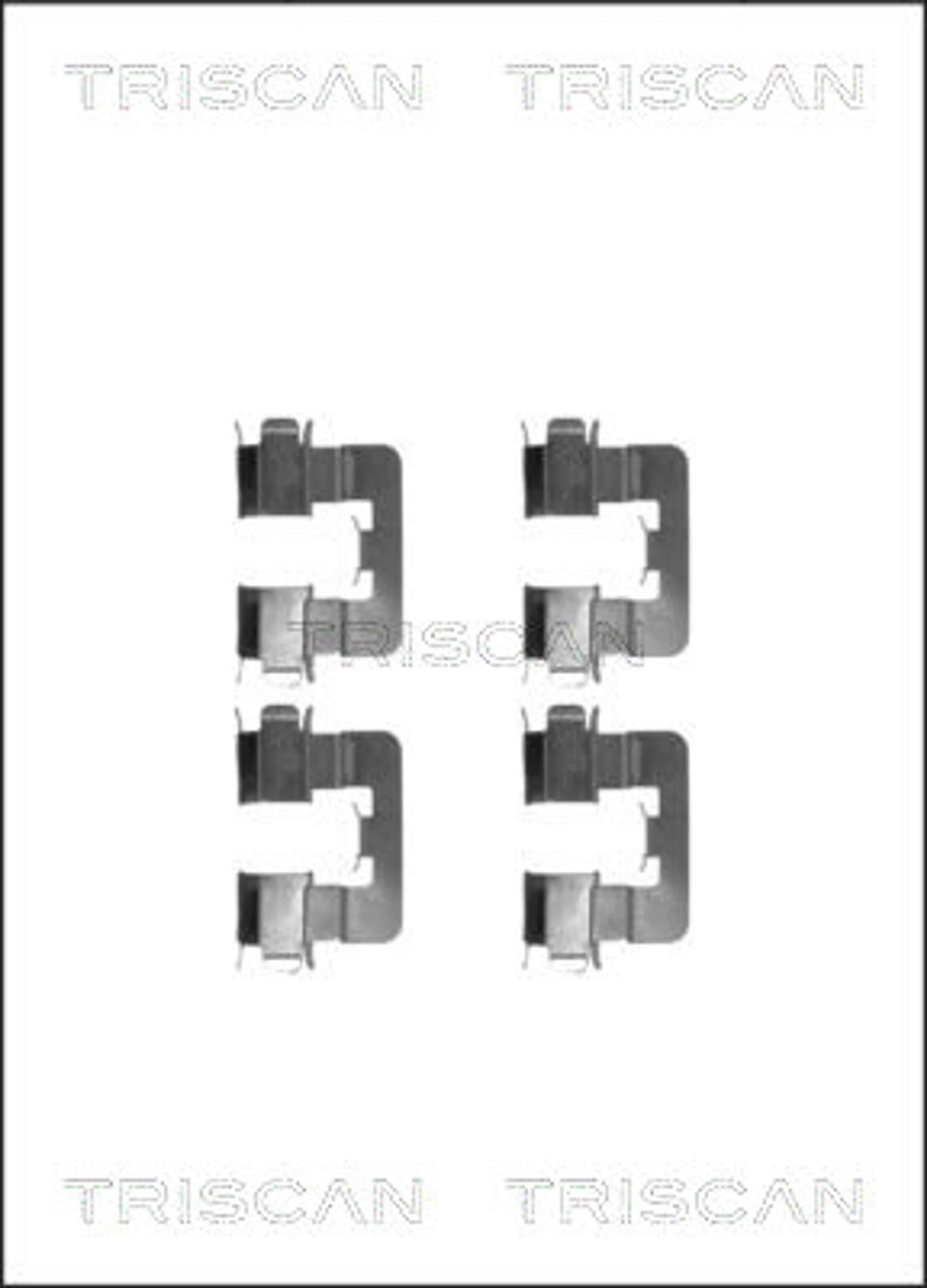 KIT DE ACCESORIOS, PASTILLAS DE FRE