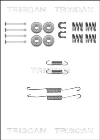 JUEGO DE ACCESORIOS, ZAPATAS DE FRE