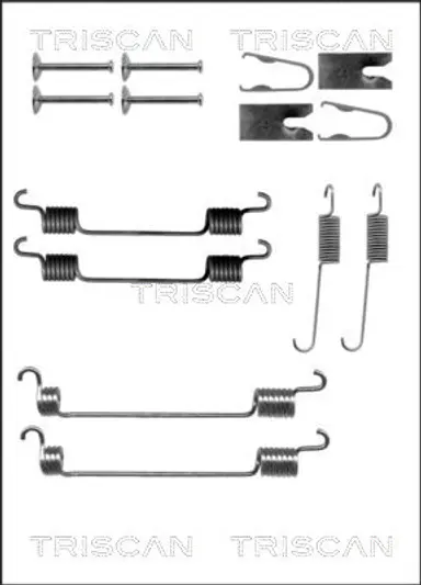 JUEGO DE ACCESORIOS, ZAPATAS DE FRE