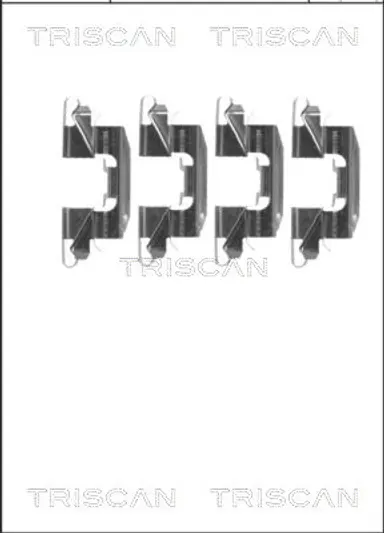 KIT DE ACCESORIOS, PASTILLAS DE FRE