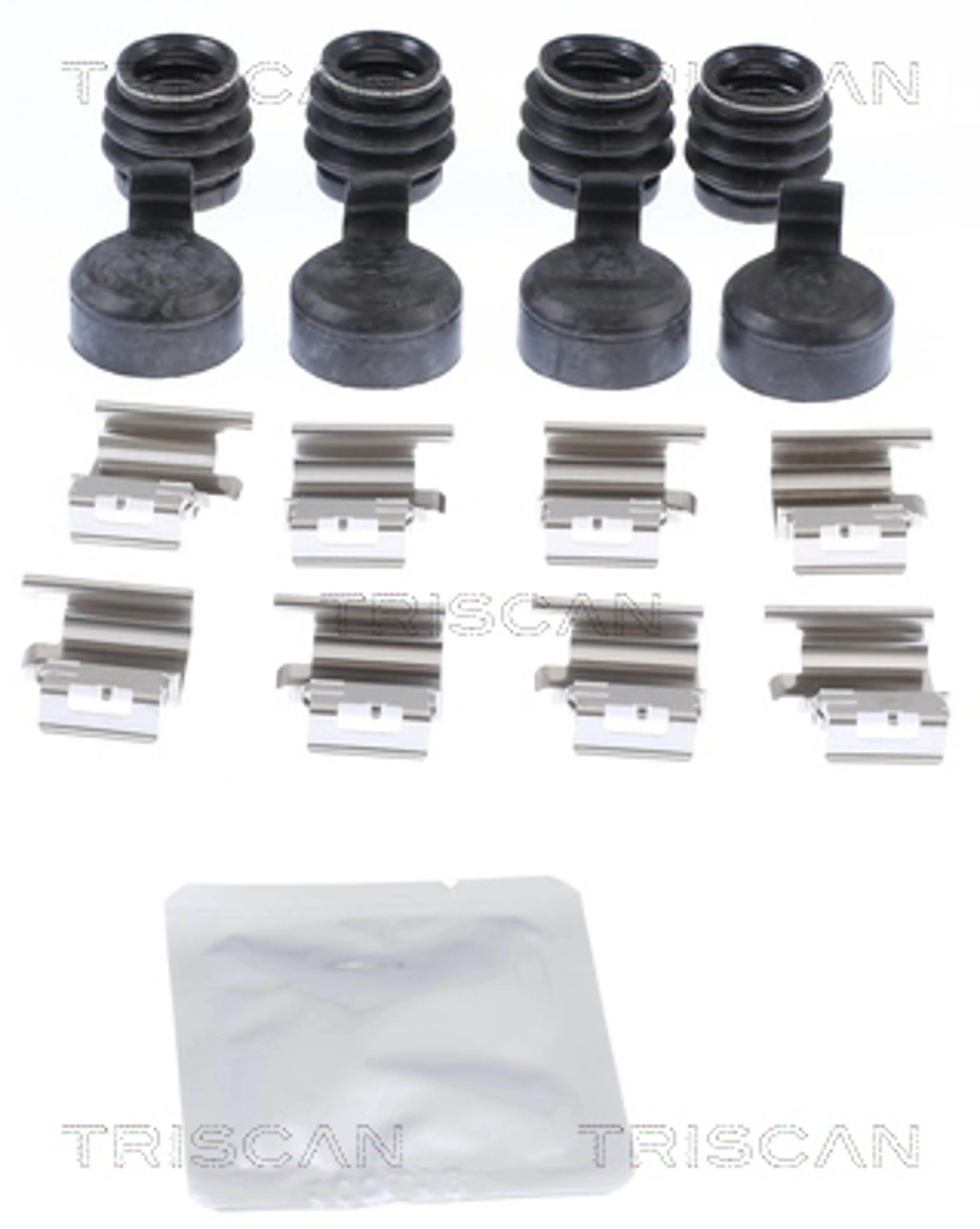 KIT DE ACCESORIOS, PASTILLAS DE FRE