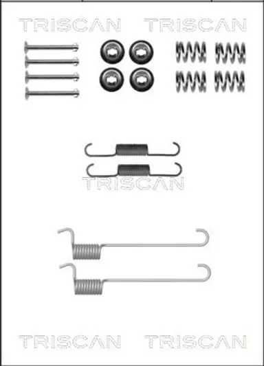JUEGO DE ACCESORIOS, ZAPATAS DE FRE