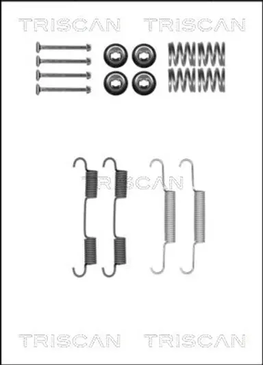 JUEGO DE ACCESORIOS, ZAPATAS DE FRE